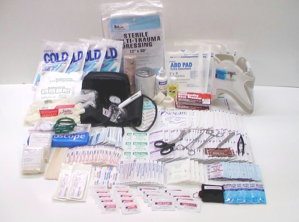 Pro II Trauma Kit spreadout