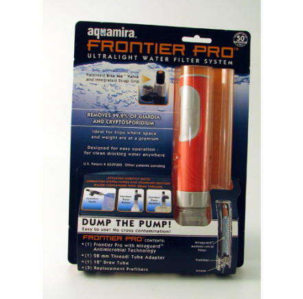 Aquamira Frontier Pro